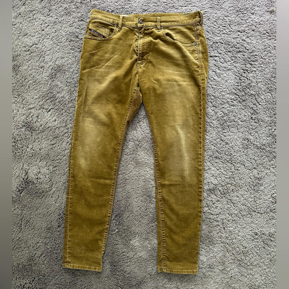 36x32 Authentic Diesel corduroy khaki color pants